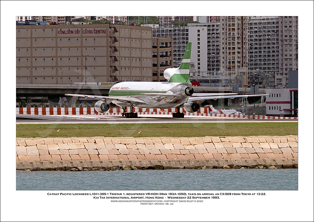 VR-HOH - Cathay Pacific  Lockheed L1011-385-1 Tristar 1 (Msn 193A-1050) - 06