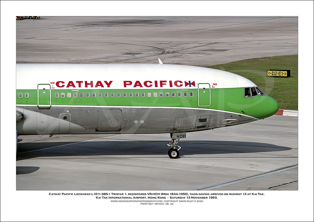 VR-HOH - Cathay Pacific  Lockheed L1011-385-1 Tristar 1 (Msn 193A-1050) - 08