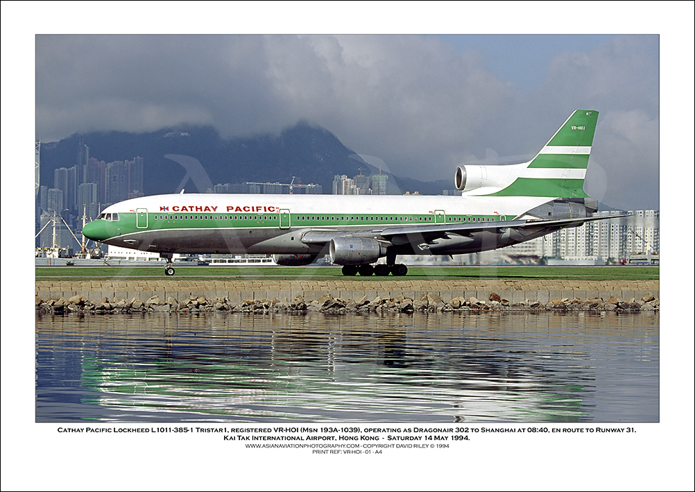 VR-HOI - Cathay Pacific  Lockheed L1011-385-1 Tristar 1 (Msn 193A-1039) - 01