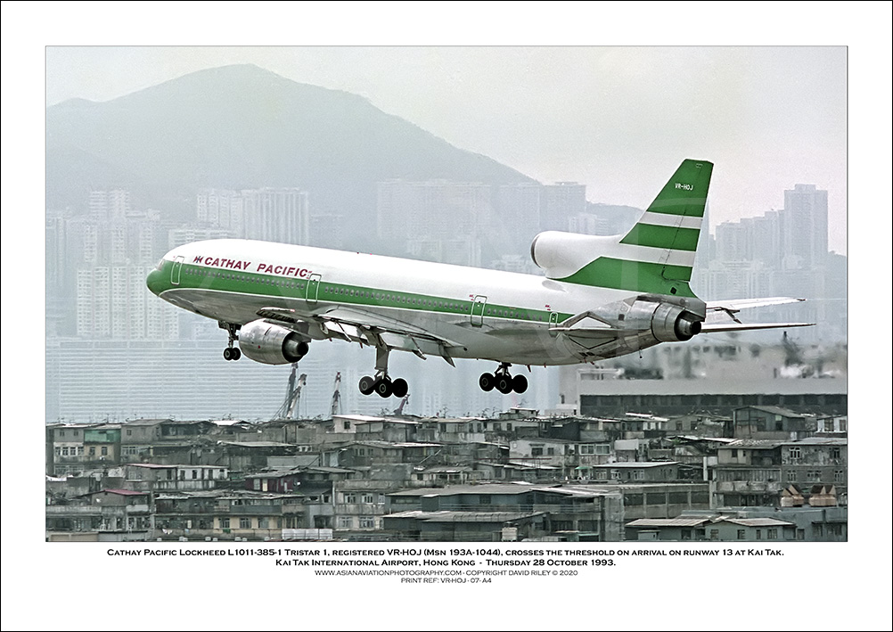 VR-HOJ - Cathay Pacific  Lockheed L1011-385-1 Tristar 1 (Msn 193A-1044) - 07