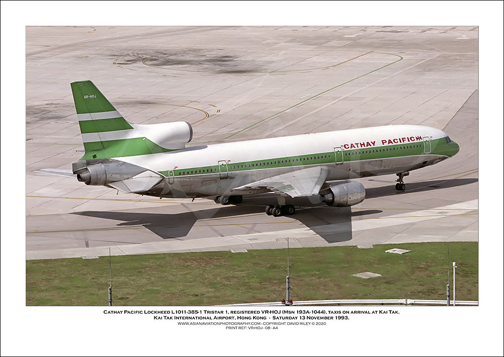 VR-HOJ - Cathay Pacific  Lockheed L1011-385-1 Tristar 1 (Msn 193A-1044) - 08