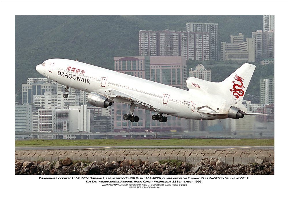VR-HOK - Dragonair Lockheed L1011-385-1 Tristar 1  (Msn 193A-1055) - 07