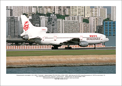 VR-HOK - Dragonair Lockheed L1011-385-1 Tristar 1  (Msn 193A-1055) - 08