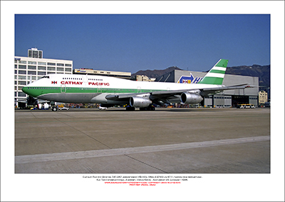 VR-HOL- Cathay Pacific Boeing 747-367  (Msn 23709 Ln 671) - 03