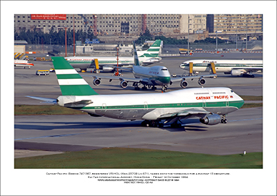 VR-HOL- Cathay Pacific Boeing 747-367  (Msn 23709 Ln 671) - 05