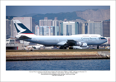 VR-HOM- Cathay Pacific Boeing 747-367  (Msn 23920 Ln 690) - 05