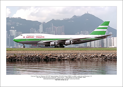 VR-HOM- Cathay Pacific Boeing 747-367  (Msn 23920 Ln 690) - 09