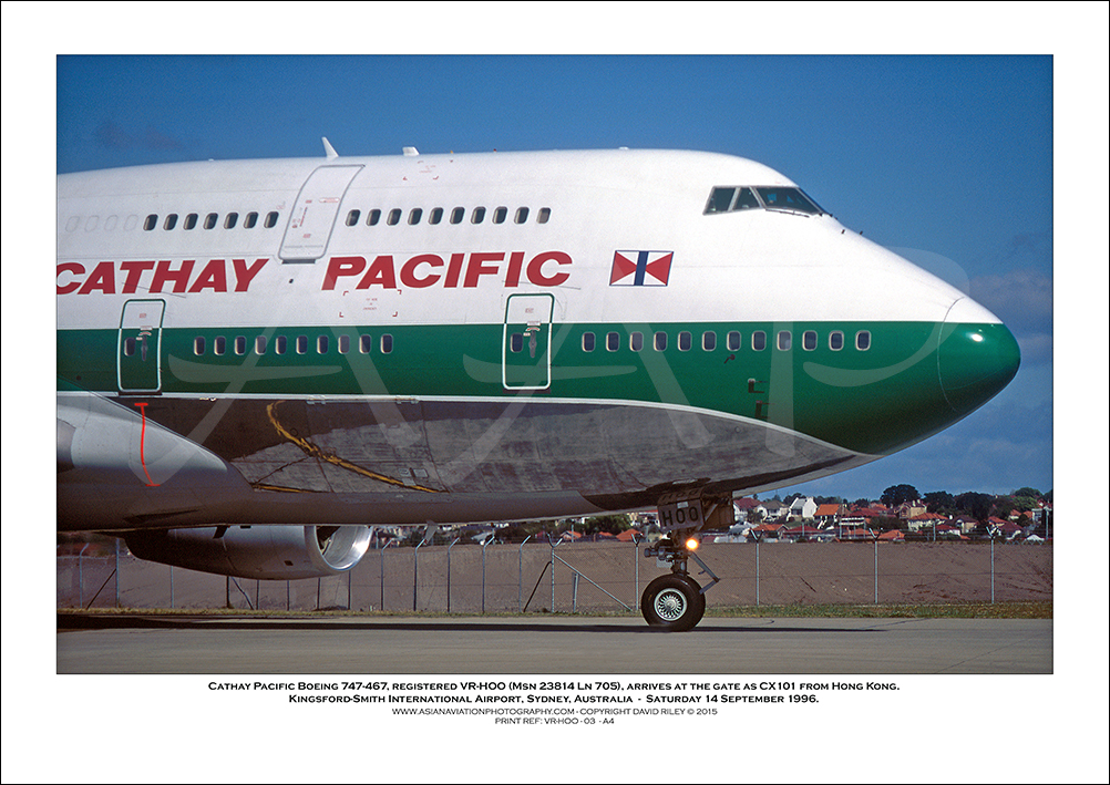 VR-HOO - Cathay Pacific Boeing 747-467  (Msn  23814 Ln 705) - 03