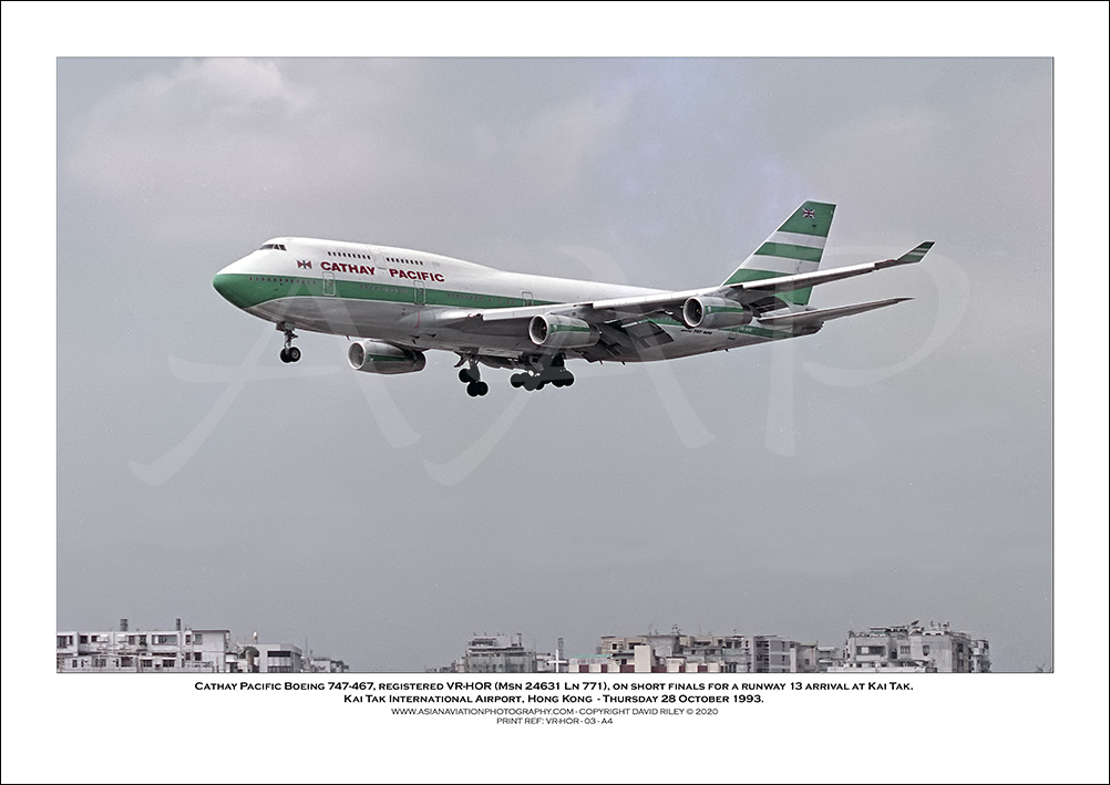 VR-HOR - Cathay Pacific Boeing 747-467  (Msn  23814 Ln 705) - 03