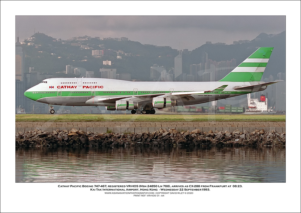 VR-HOS - Cathay Pacific Boeing 747-467 (Msn 24850 Ln 788) - 01