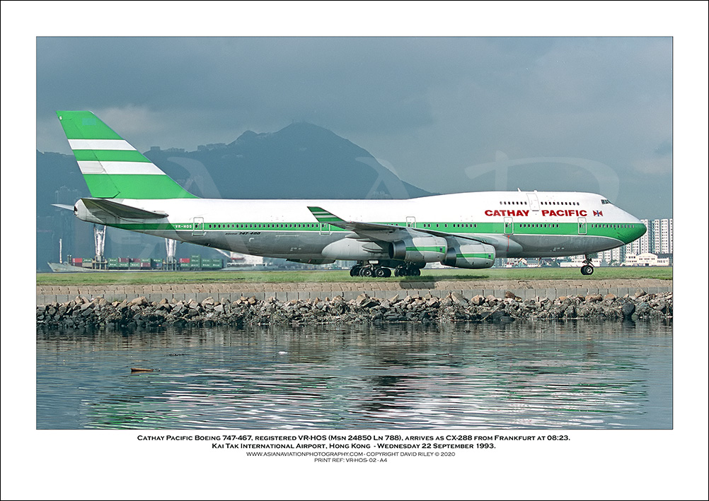 VR-HOS - Cathay Pacific Boeing 747-467 (Msn 24850 Ln 788) - 02
