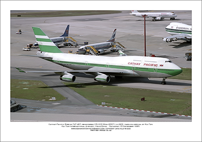 VR-HOZ- Cathay Pacific Boeing 747-467  (Msn 25871 Ln 925) - 04