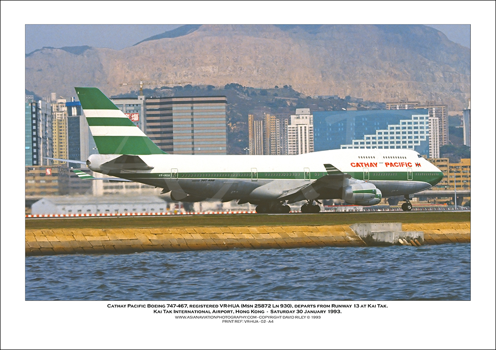 VR-HUA - Cathay Pacific Boeing 747-467  (Msn 25872 Ln 930) - 02
