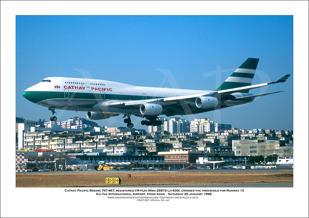 VR-HUA - Cathay Pacific Boeing 747-467  (Msn 25872 Ln 930) - 04