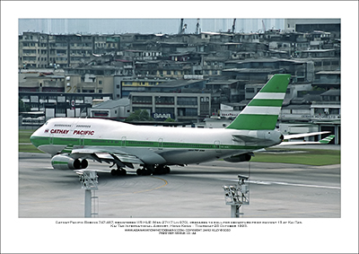 VR-HUE - Cathay Pacific Boeing 747-467  (Msn 27117 Ln 970) - 01