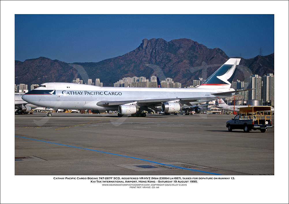 VR-HVZ- Cathay Pacific Boeing 747-267F SCD  (Msn23864 Ln 687) - 03