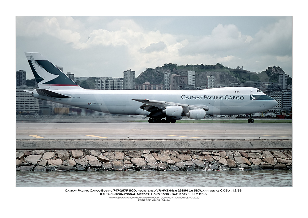 VR-HVZ- Cathay Pacific Boeing 747-267F SCD  (Msn23864 Ln 687) - 04