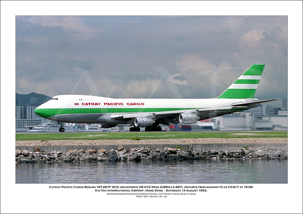 VR-HVZ- Cathay Pacific Boeing 747-267F SCD  (Msn23864 Ln 687) - 05