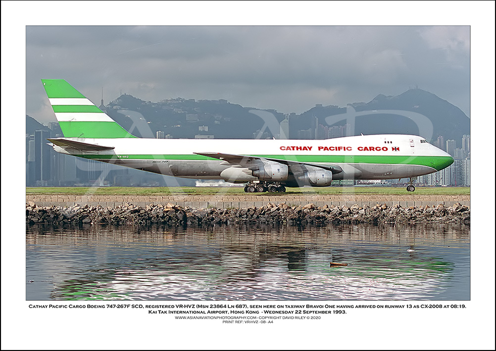 VR-HVZ- Cathay Pacific Boeing 747-267F SCD  (Msn23864 Ln 687) - 08