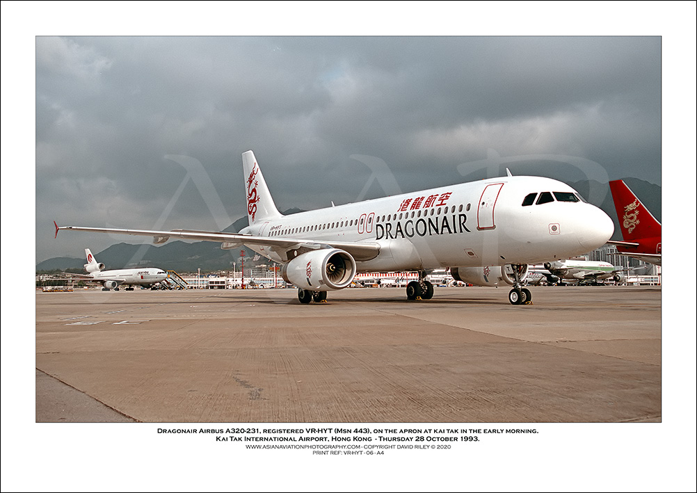 VR-HYT - Dragonair Airbus A320-231  (Msn 443) - 06