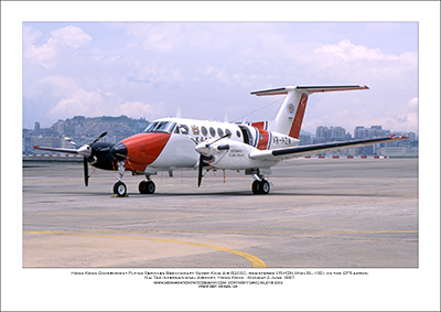 VR-HZN - Hong Kong Government Flying Services Beechcraft Super King Air B200C  (Msn BL-130) - 03