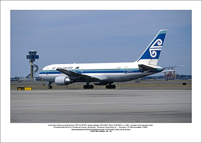 ZK-NBC - Air New Zealand Boeing 767-219 ER  (Msn 23328 Ln 149) - 02