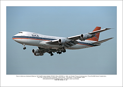 ZS-SAO - South African Airways Boeing 747-244B  (Msn 20556 Ln 194) - 01